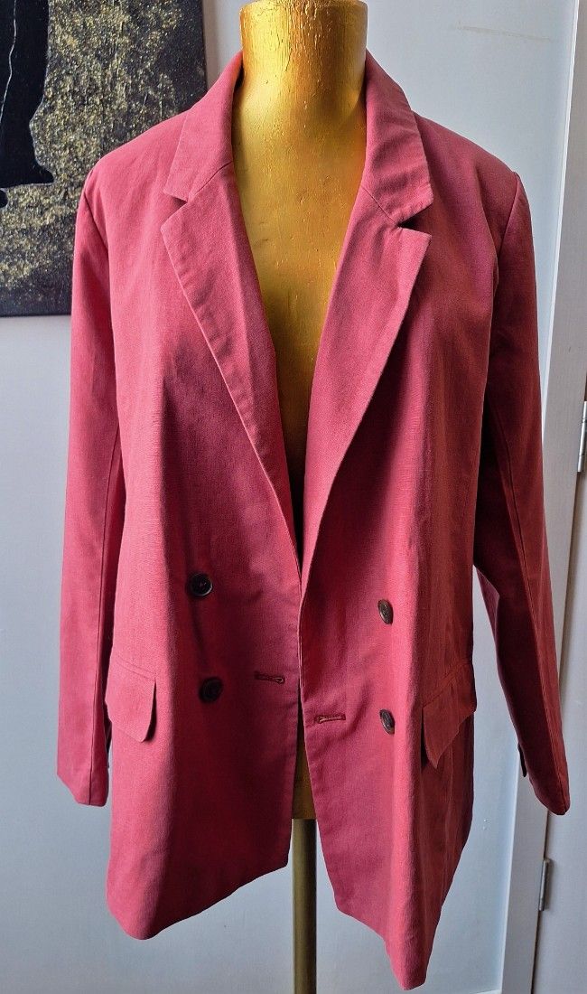 Sacou roz inchis pentru dama