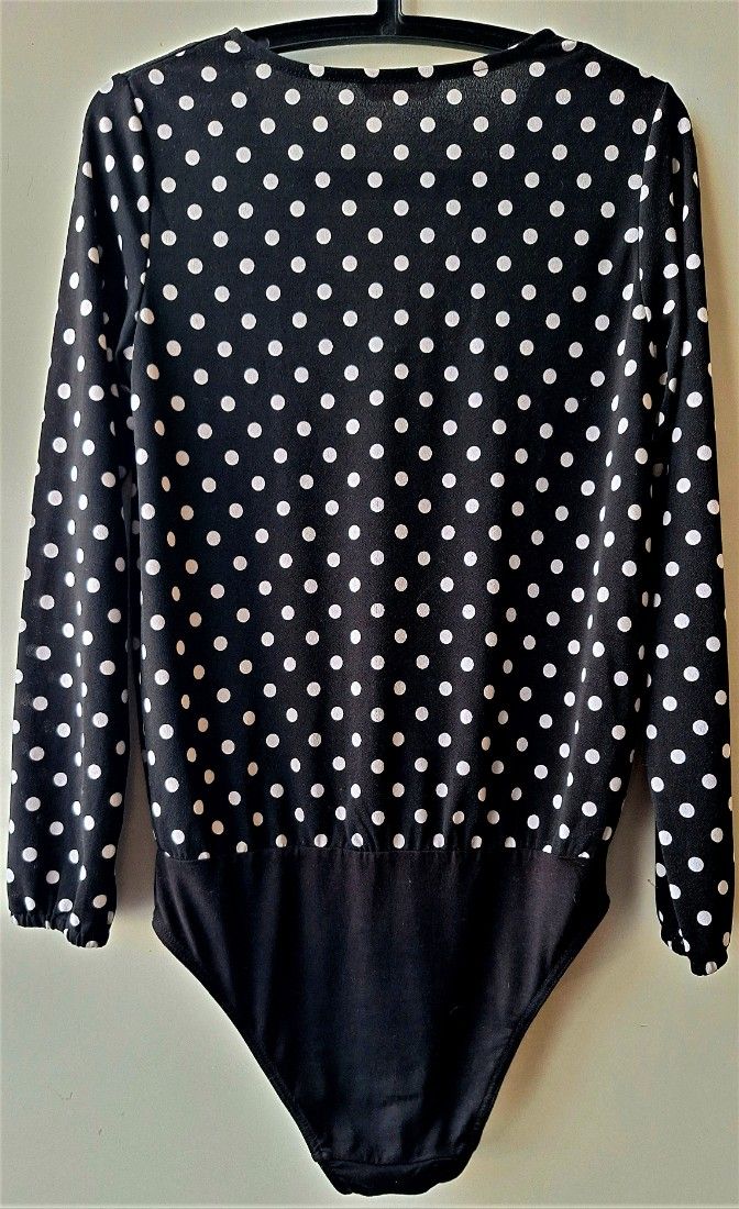 Body negru cu buline albe