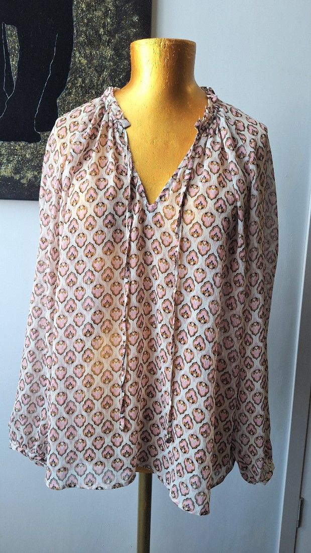 Tunica roz cu imprimeu