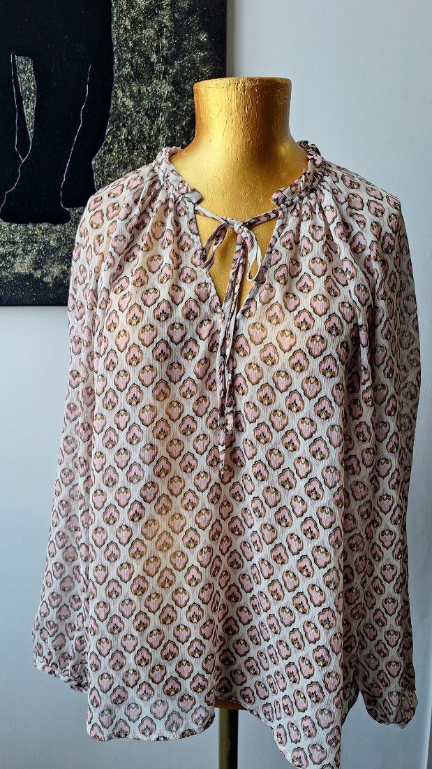 Tunica roz cu imprimeu