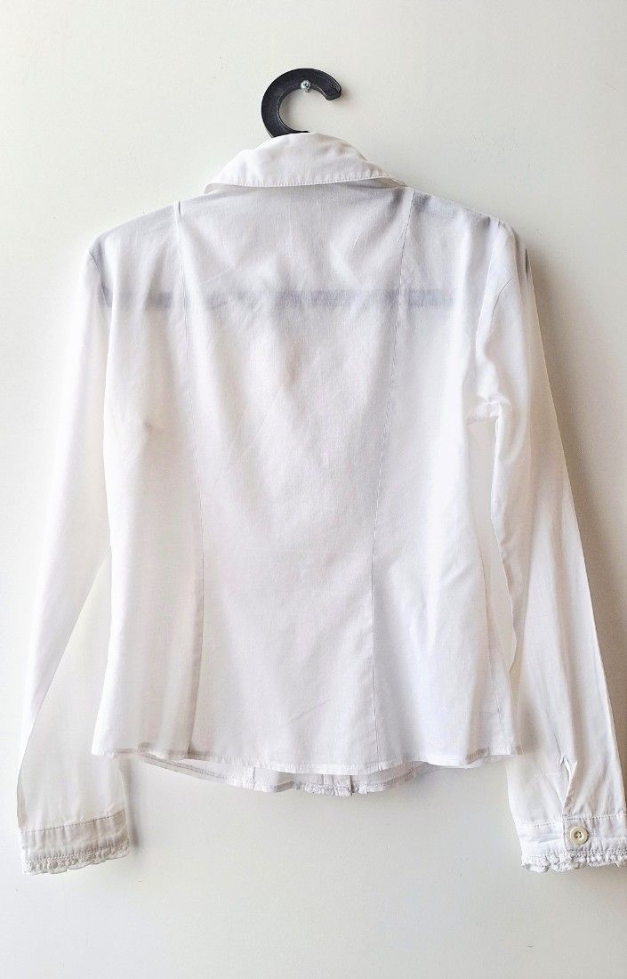 Camasa alba cu volane