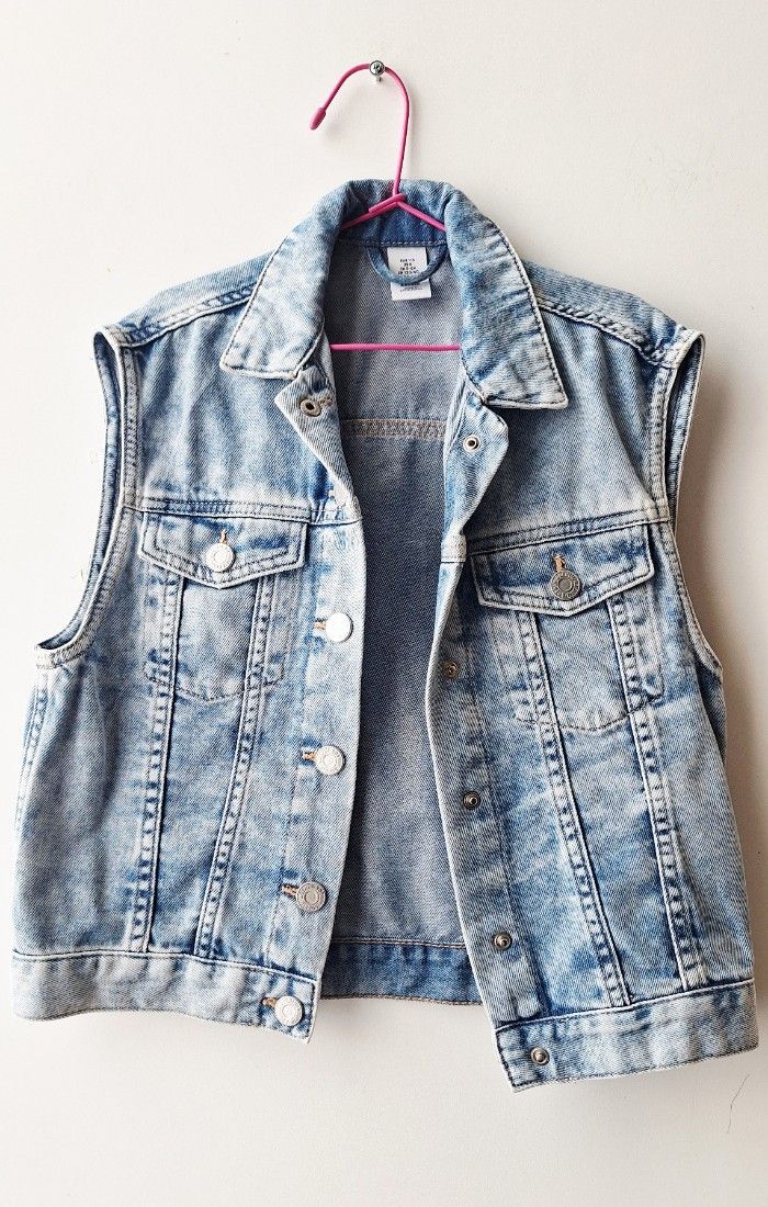 Vesta de blugi pentru fete