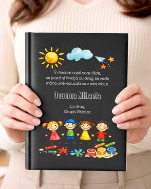 Agenda Personalizata Cadou pentru Doamna Educatoare