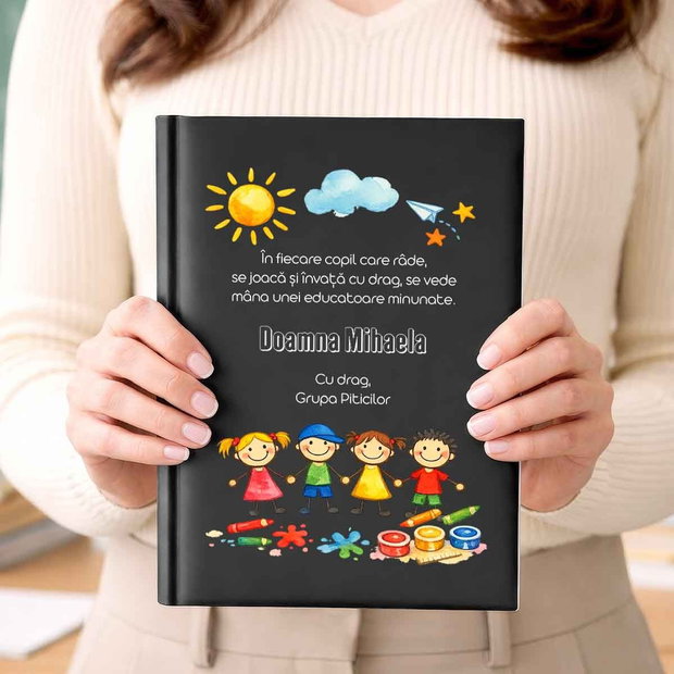 Agenda Personalizata Cadou pentru Doamna Educatoare