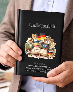 Agenda Personalizata Cadou pentru Profesoara de Germana