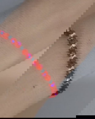 Brățară cu biluțe de argint