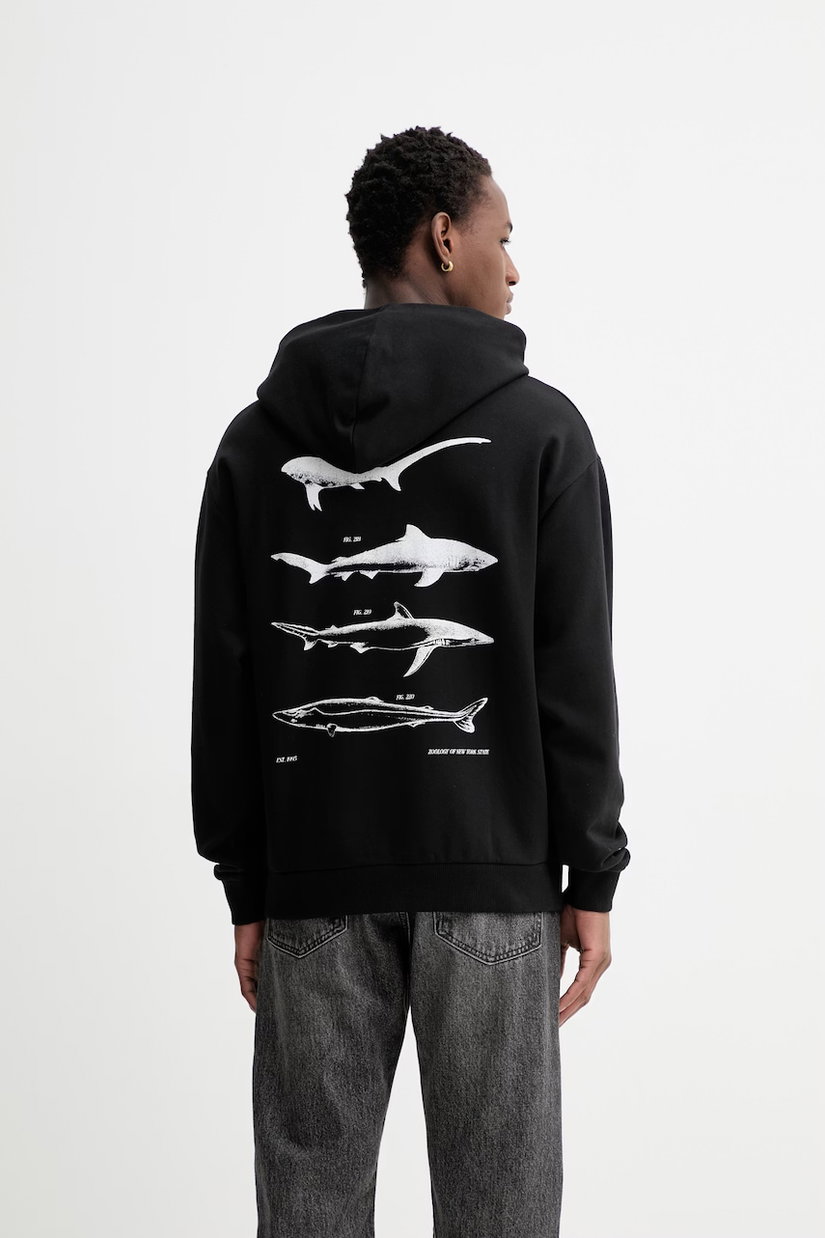 Hugo Blue hanorac de bumbac Noutilex