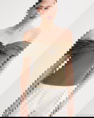 Bardot bluză spaniolă damska