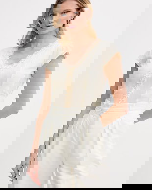 Max&Co. bluză de damă din bumbac MCOGESTRO