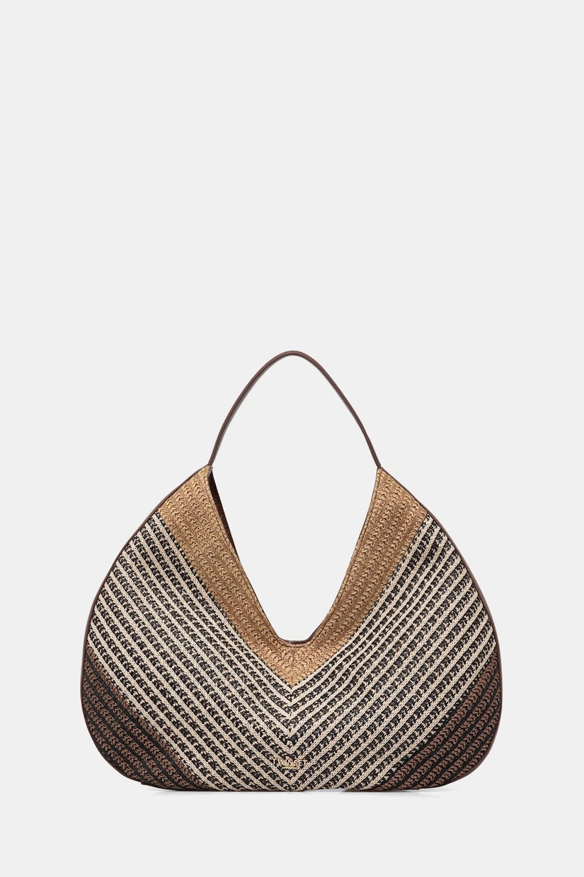 Twinset tote bag pentru femei împletită