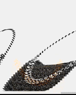 Twinset geantă pentru femei împletită