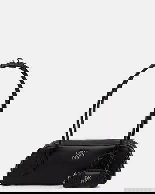 DKNY geantă baguette pentru femei, cu imitație de piele TIANA