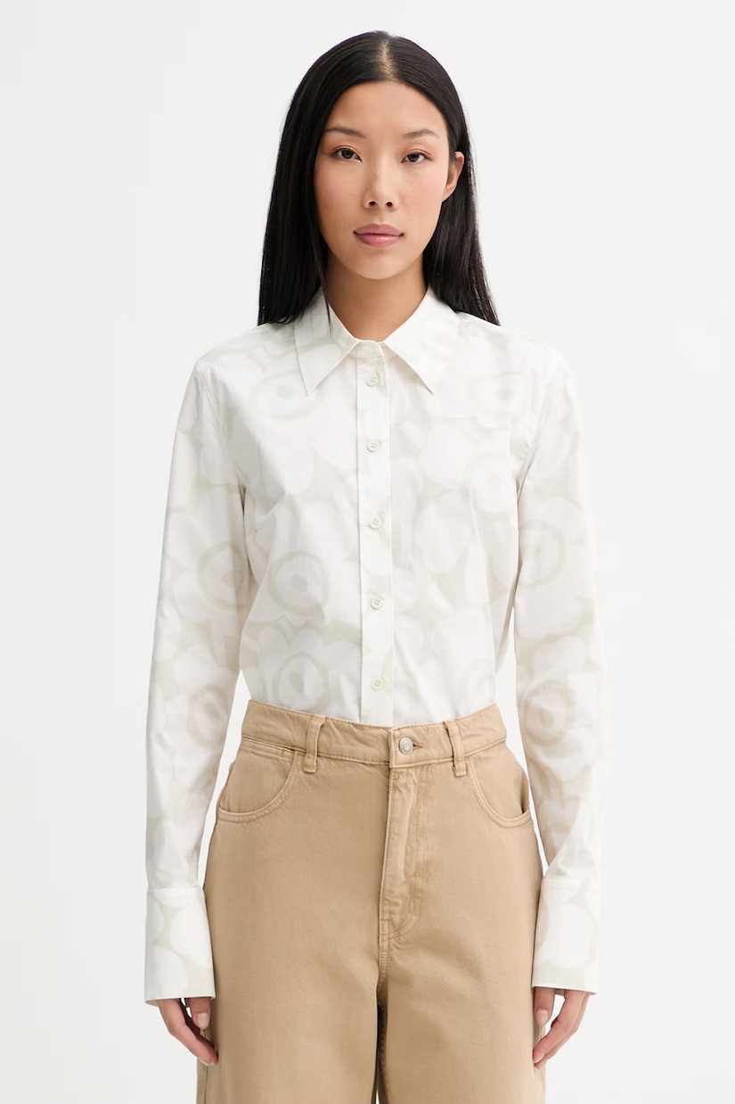 Marimekko cămașă pentru femei, din bumbac