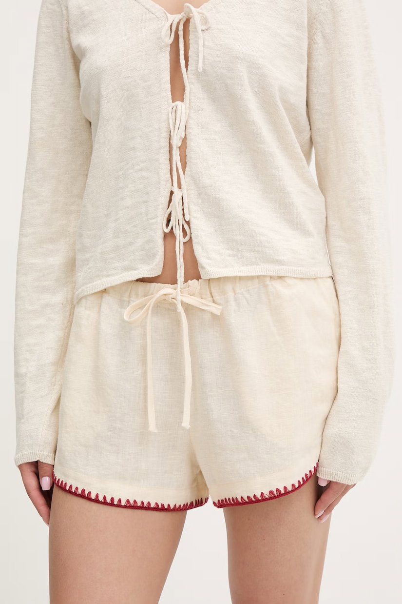 OAS pantaloni scurți pentru femei, din in