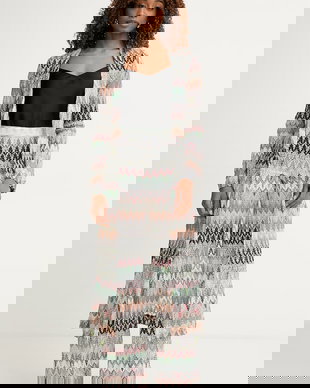 Missoni cardigan pentru femei, cu vâscoză