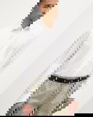 Michael Kors cămașă pentru bărbați, din bumbac cu elastan