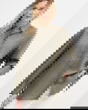 Max&Co. cămașă safari pentru femei, din in MCOGATTONI