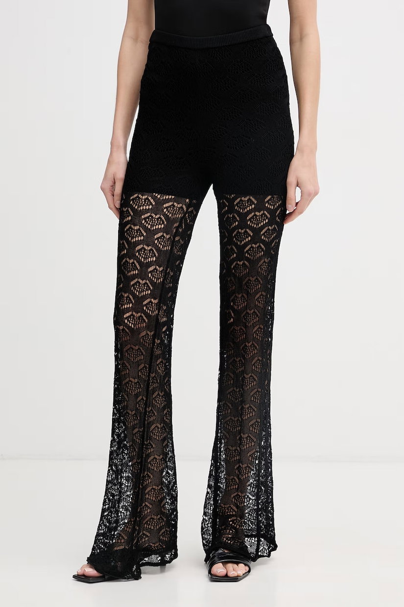 Silvian Heach pantaloni pentru femei, cu vâscoză HARIS