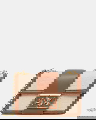 Armani Exchange geantă crossbody pentru femei, cu imitație de piele