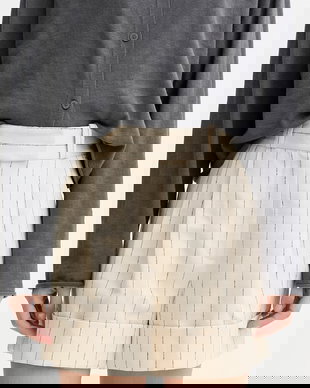 Rag & Bone pantaloni scurți pentru femei, din in Neila