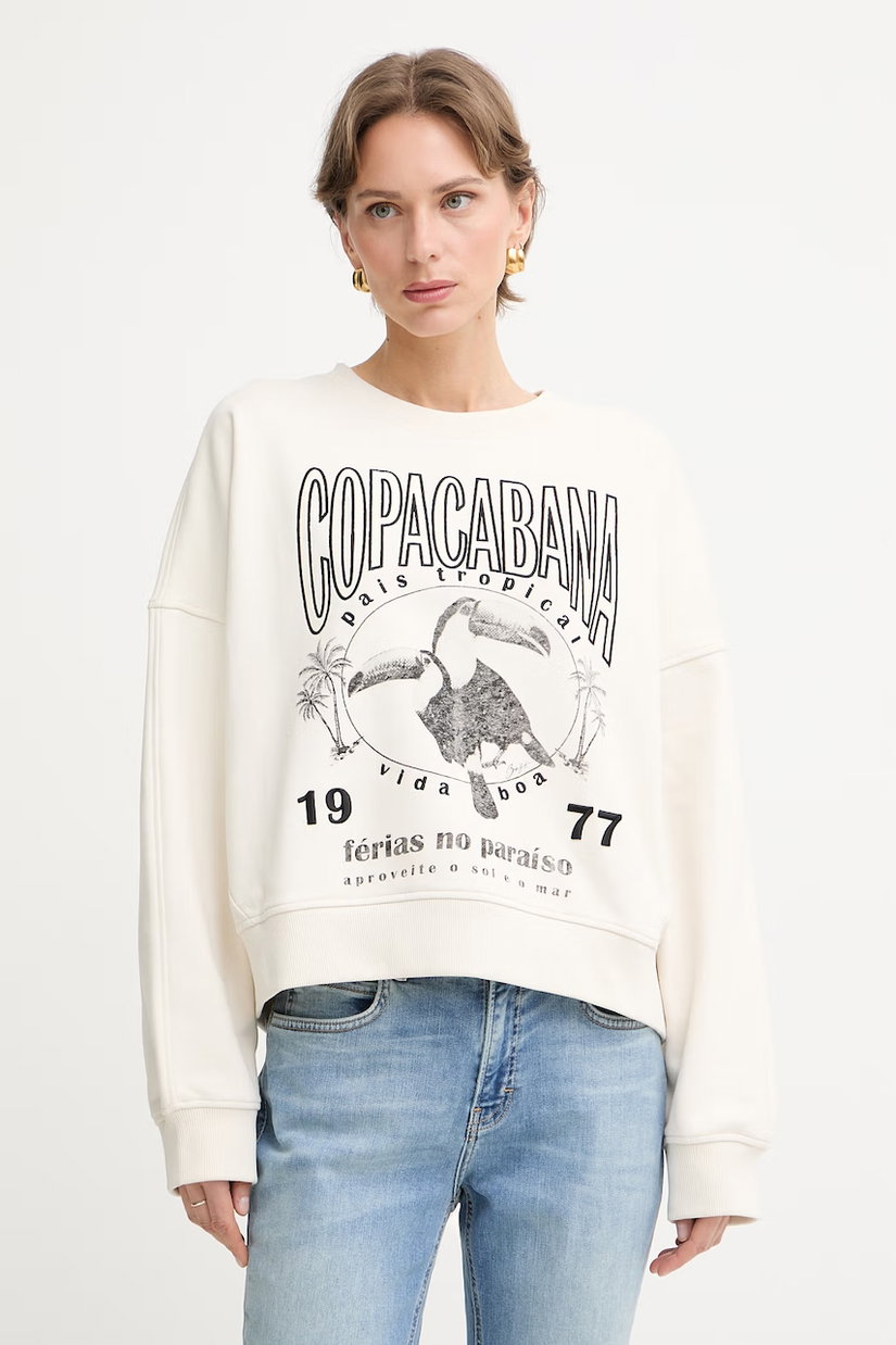 BOSS Orange hanorac pentru femei, din bumbac C Ever 4