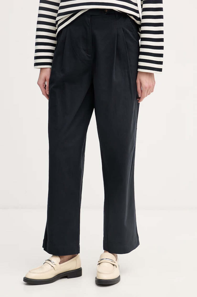 Barbour pantaloni pentru femei, din bumbac Verona