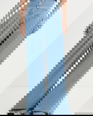 ERMANNO Firenze blugi wide leg pentru femei