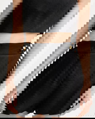 Elisabetta Franchi pantaloni scurți pentru femei, cu in