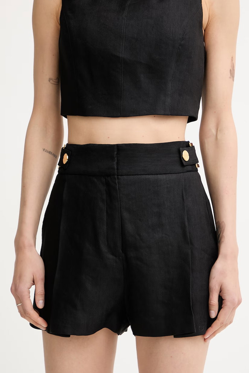 Elisabetta Franchi pantaloni scurți pentru femei, cu in