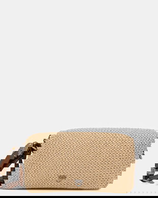 Pinko geantă crossbody pentru femei împletită