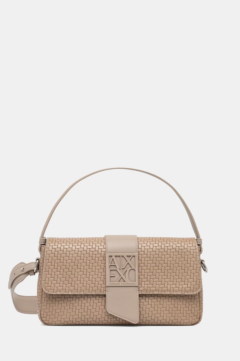 Armani Exchange geantă crossbody pentru femei, cu imitație de piele