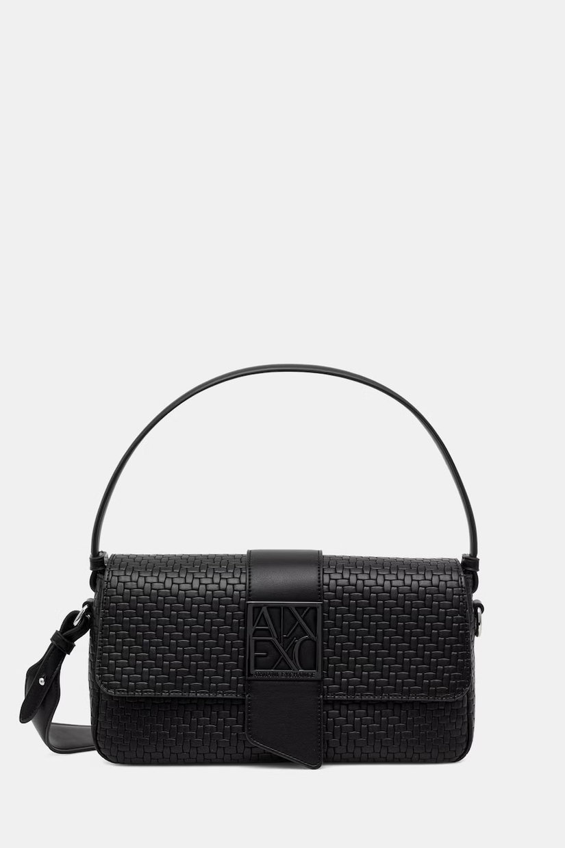 Armani Exchange geantă crossbody pentru femei, cu imitație de piele