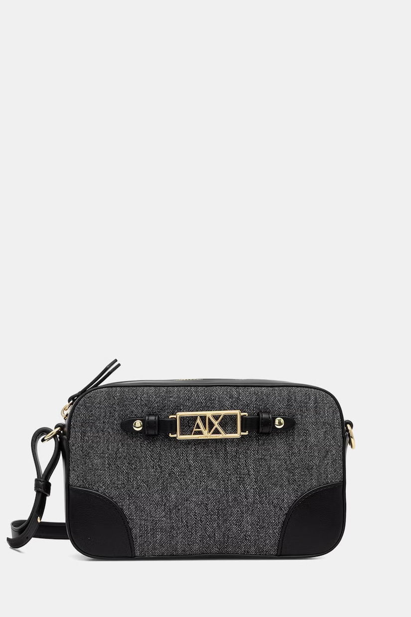 Armani Exchange geantă crossbody pentru femei, cu imitație de piele