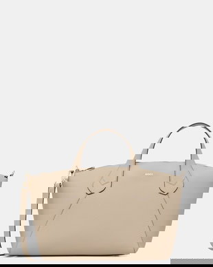 BOSS tote bag pentru femei, cu imitație de piele Lenah Zip Tote M