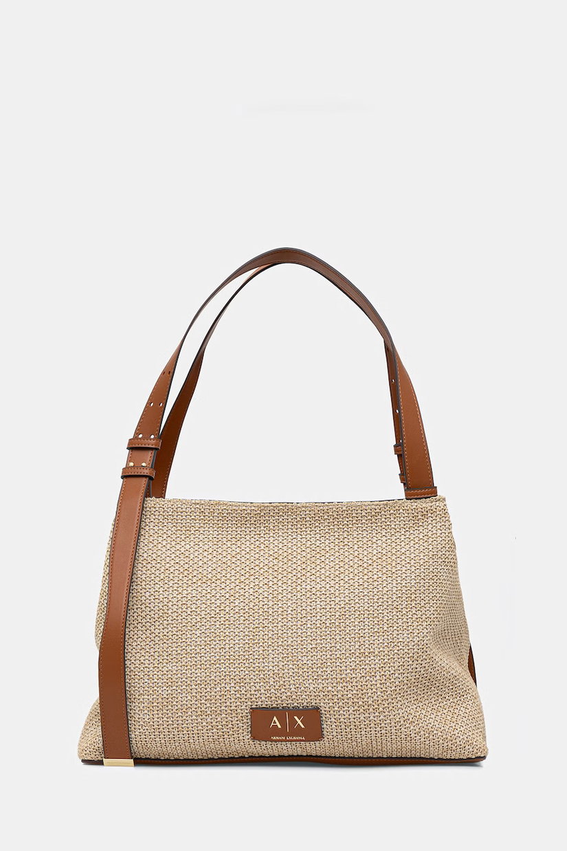 Armani Exchange geantă shopper pentru femei împletită