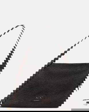 Armani Exchange geantă shopper pentru femei împletită