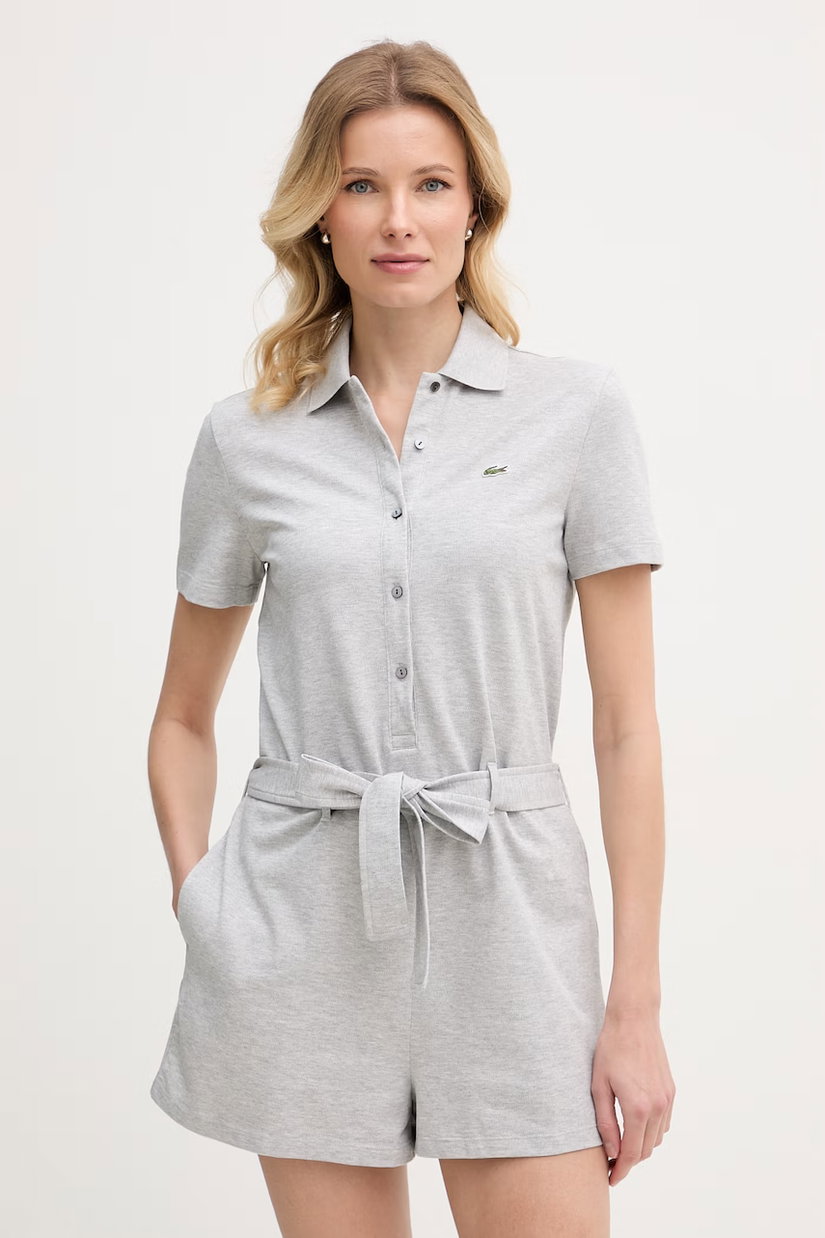 Lacoste salopetă pentru femei, din bumbac cu elastan