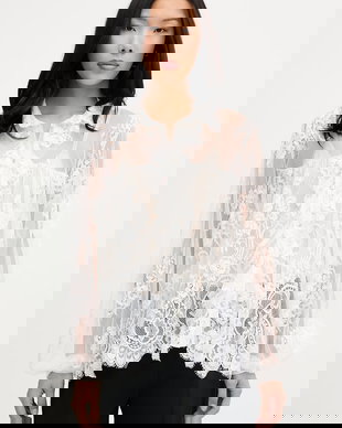 Aniye By cămașă pentru femei, din dantelă