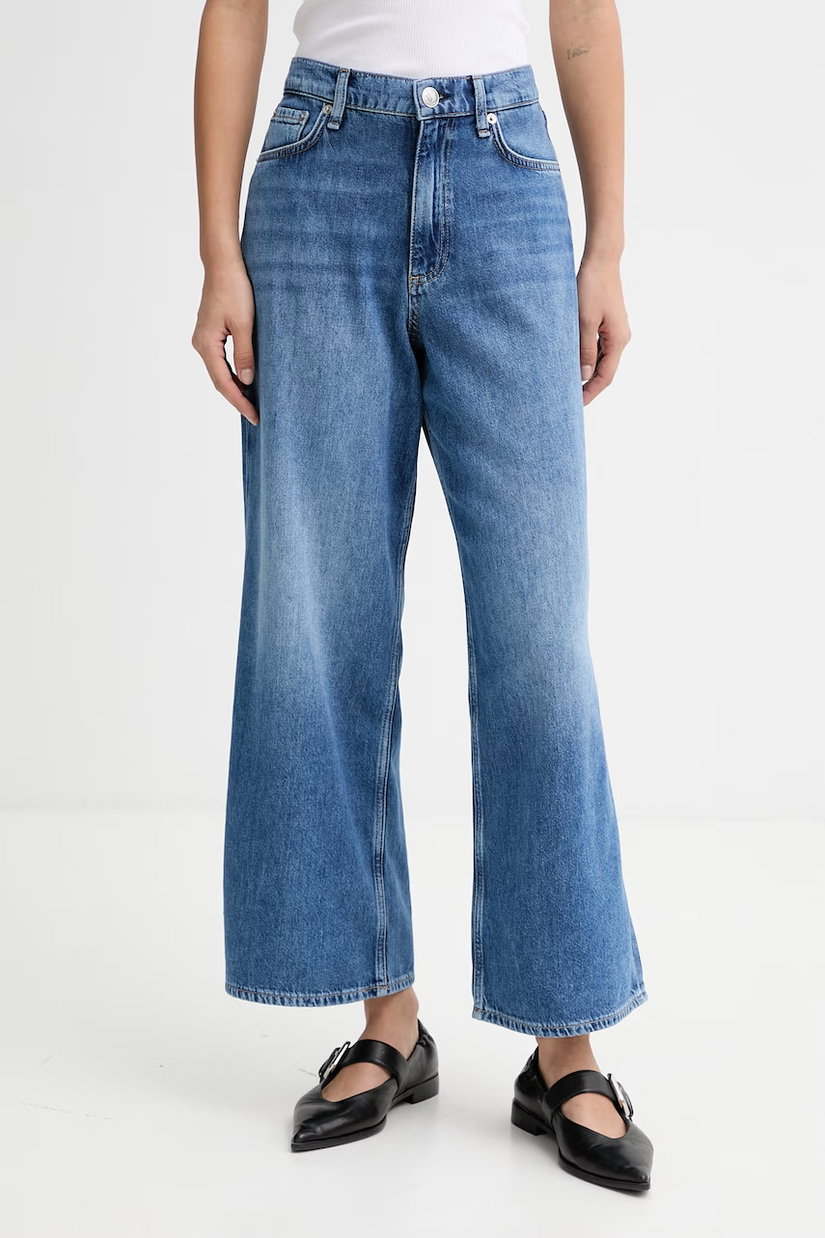 rag & bone blugi wide leg pentru femei