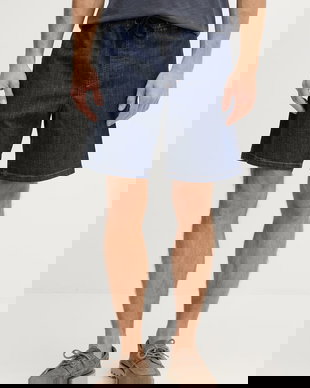 Trussardi pantaloni scurți pentru bărbați, din denim