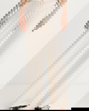 Marella pantaloni pentru femei, cu amestec de cașmir MLMVIOLINO