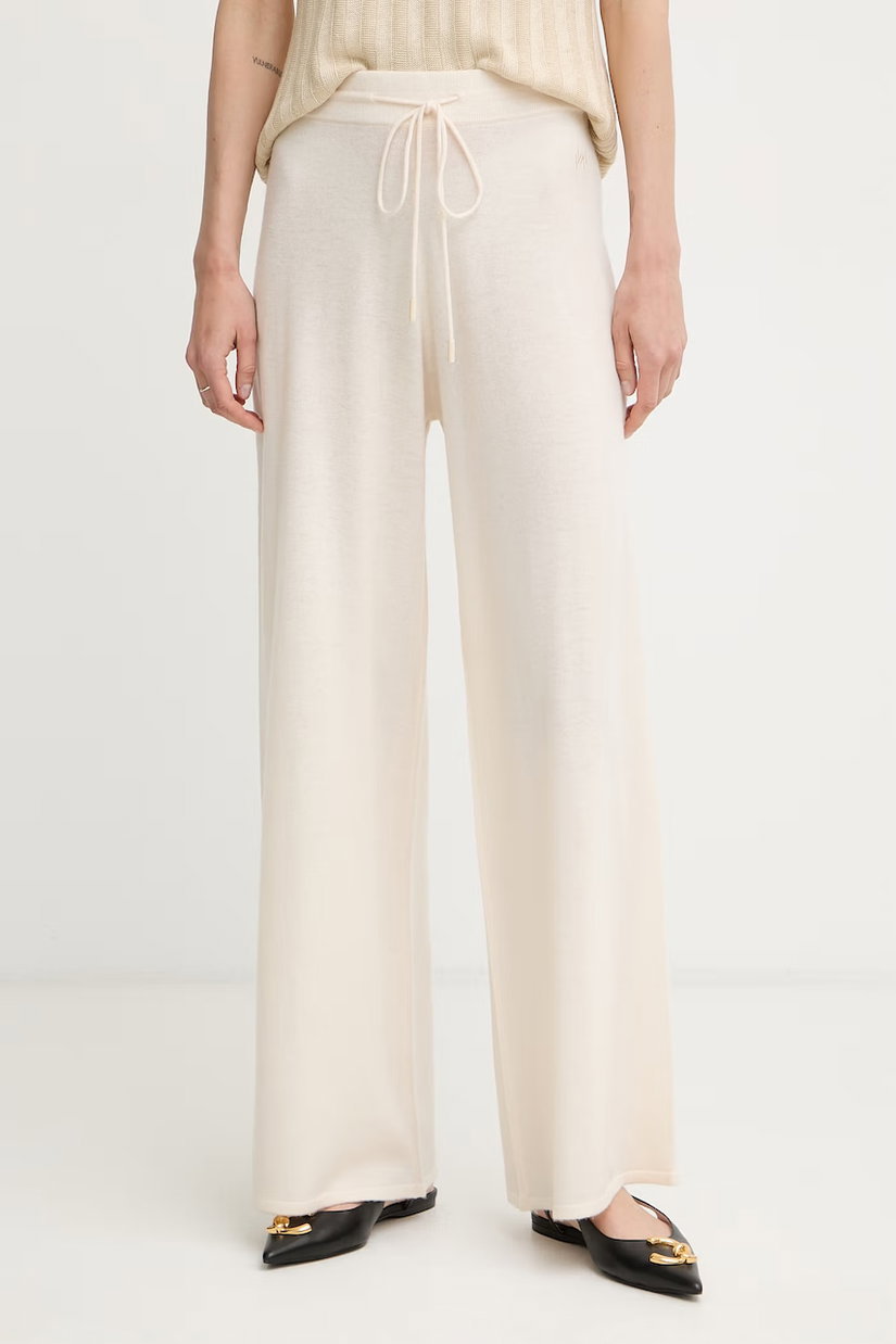 Marella pantaloni pentru femei, cu amestec de cașmir MLMVIOLINO