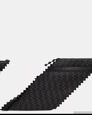 Armani Exchange borsetă pentru bărbați, cu imitație de piele