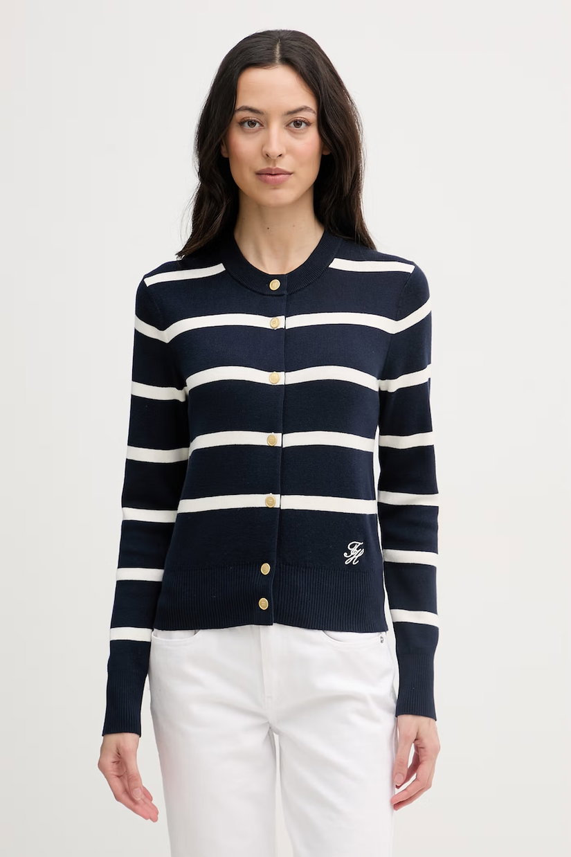 Tommy Hilfiger cardigan pentru femei, din bumbac