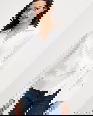 Tommy Hilfiger bluză petrecută pentru femei, din bumbac