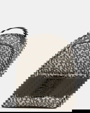 Armani Exchange rucsac de oraș pentru femei, cu imitație de piele