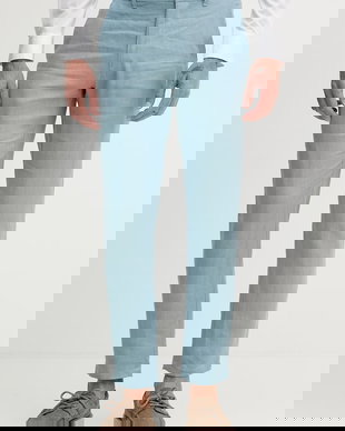 Trussardi pantaloni pentru bărbați, din in