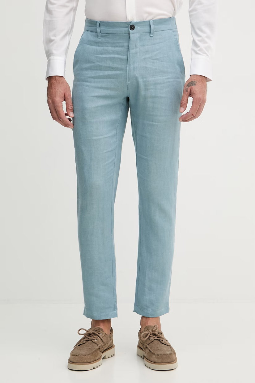 Trussardi pantaloni pentru bărbați, din in