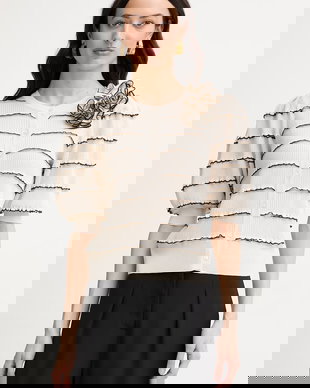 Luisa Spagnoli cardigan pentru femei, cu vâscoză Comuni