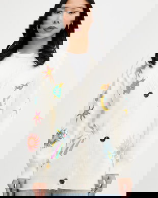 Never Fully Dressed cardigan pentru femei, cu vâscoză